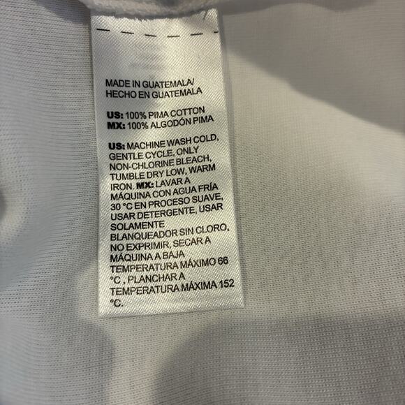 Chico's Top NWT Women's Size 4 (2x) Bateau Neck Pima Cotton Floral Short Sleeve - Picture 6 of 8